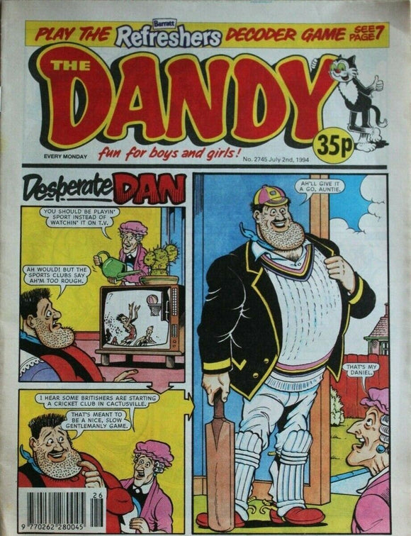 Dandy Comic # 2745 - 2 July 1994