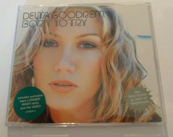CD Single (B14) -  Delta Goodrem - Born to try  - 673634 2