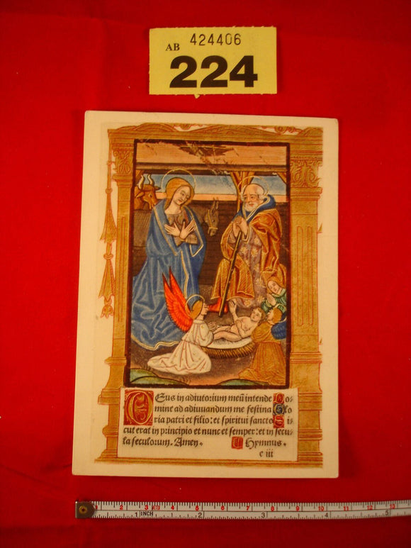 Postcard - Die Geburt Christi