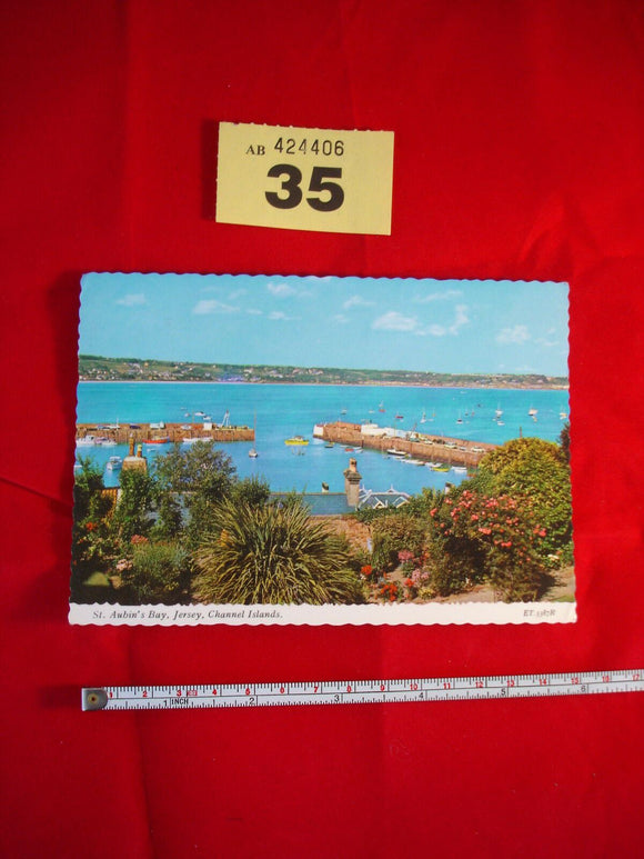 Postcard - St Aubin's Bay - Jersey - Vintage