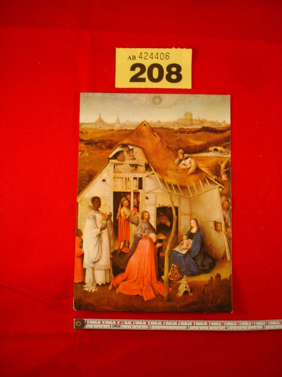Postcard - The adoration of the Kings - Hieronymus Bosch