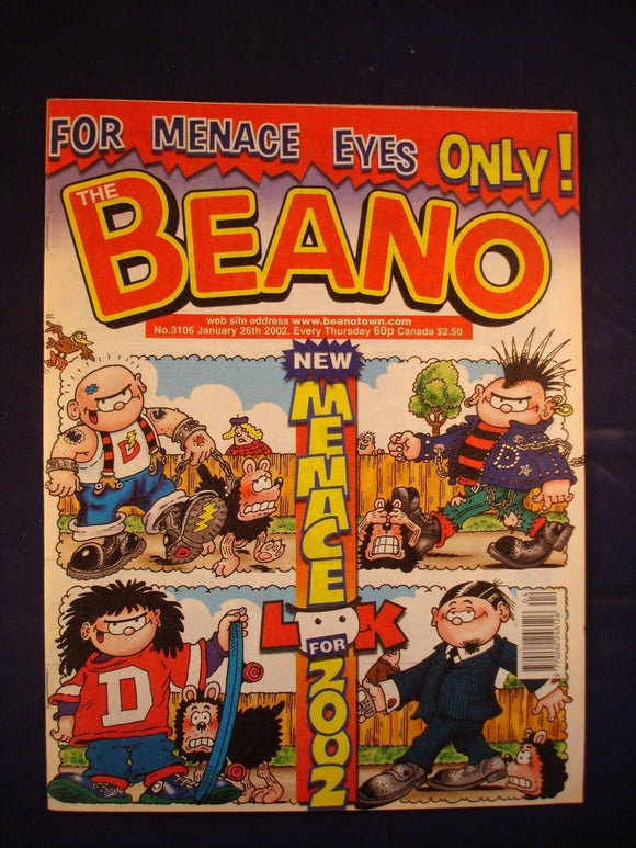 P - Beano Comic # 3106 - 26th January 2002