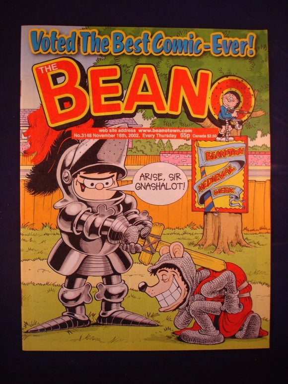 P - Beano Comic # 3148 - 16th November 2002
