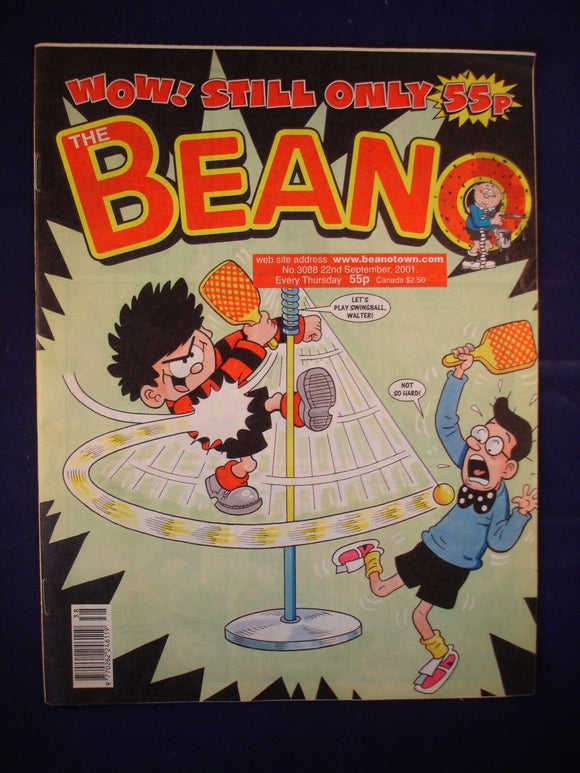P - Beano Comic # 3088 - 22nd September 2001  -