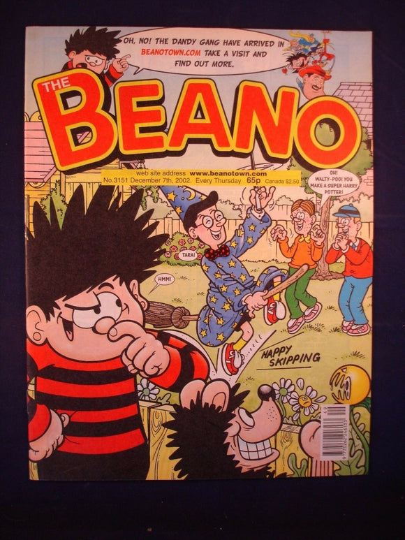 P - Beano Comic # 3151 - 7th December 2002