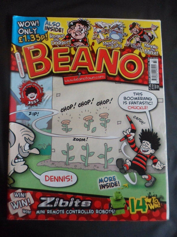 Beano  Comic - 3552 - 18 September 2010 - (Box W)