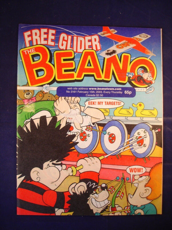P - Beano Comic # 3161 - 15th February 2003  -