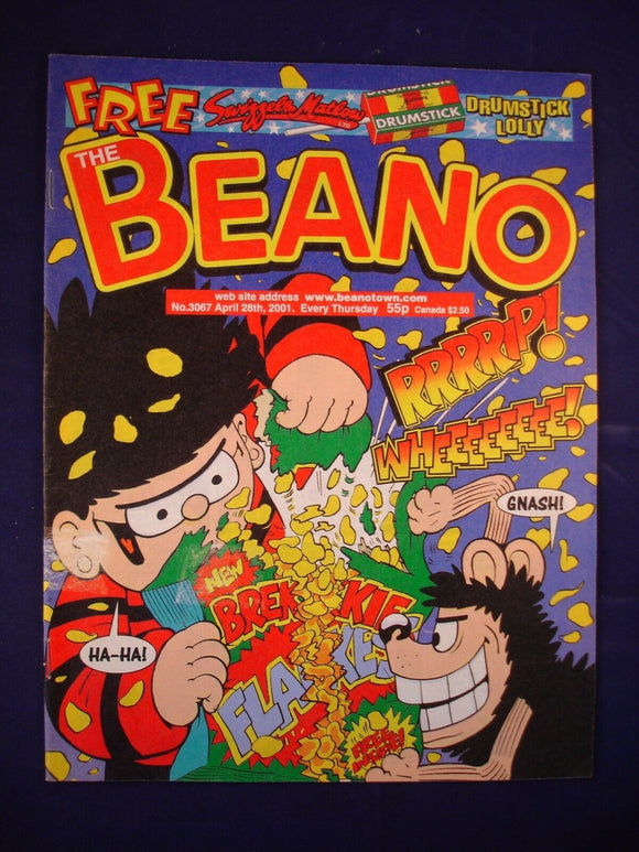 P - Beano Comic # 3067 - 28th April  2001  -