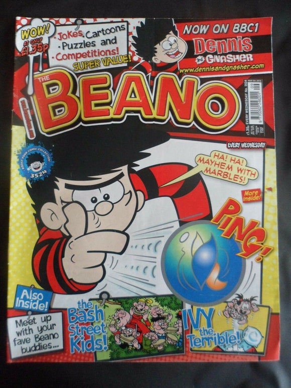 Beano  Comic - 3524 - 6 March 2010 - (Box W)