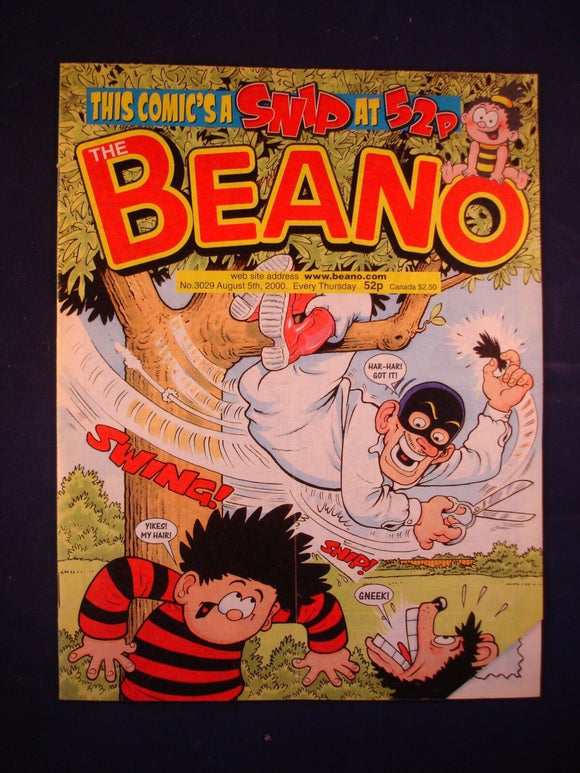 P - Beano Comic # 3029 - 5th August  2000  -
