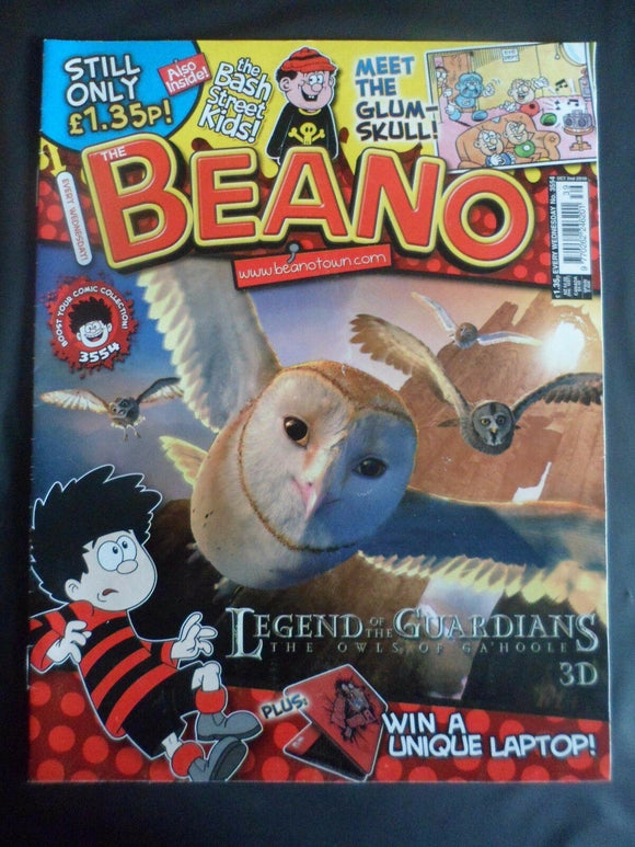 Beano  Comic - 3554 - 2 October 2010 - (Box W)