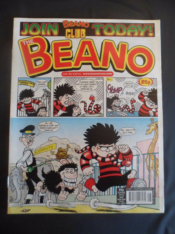 Beano  Comic - 3369 - 24 February 2007 - (Box W)