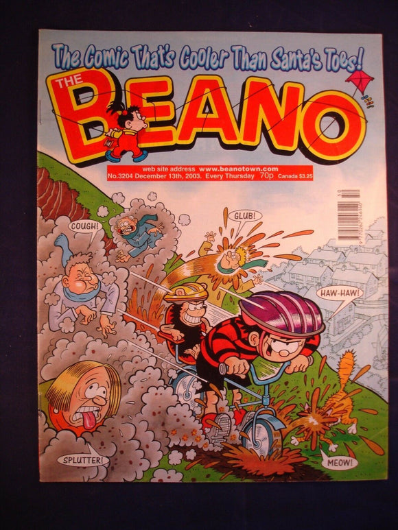P - Beano Comic # 3204 - 13th December 2003  -