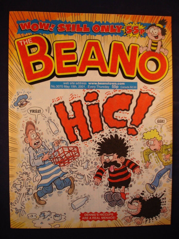 P - Beano Comic # 3070 - 19th May  2001  -