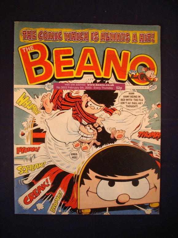 P - Beano Comic # 3003 -  5th February 2000  -
