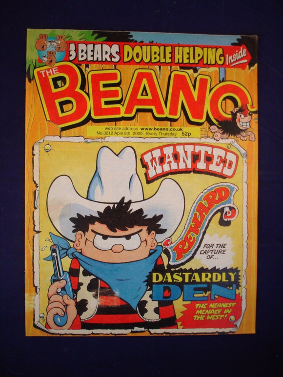 P - Beano Comic # 3012 -  8th April 2000  -