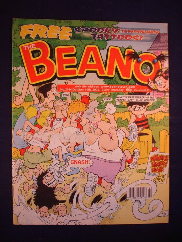 P - Beano Comic # 3144 - 19th October 2002