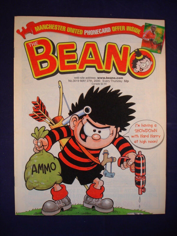 P - Beano Comic # 3019 -  27th May 2000  -