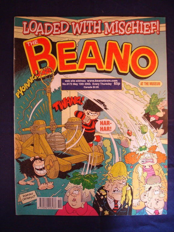 P - Beano Comic # 3173 - 10th May 2003  -