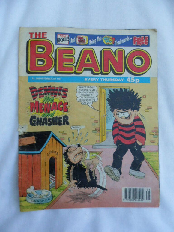 Beano British Comic - # 2889 - 29 November 1997