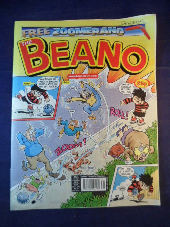 Beano  Comic - 3341 - 5 August 2006