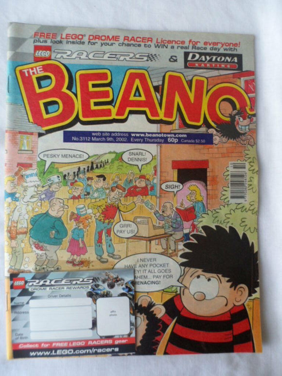 Beano British Comic - # 3112 - 9 March 2002