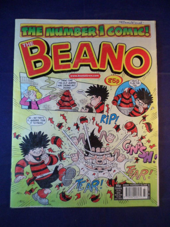Beano  Comic - 3347 - 16 September 2006