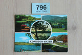 Postcard - Coniston Water - 796