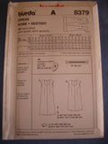 Burda 8379 sewing pattern dress sizes european 44 - 60