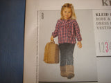 Burda Kids 9503 sewing pattern dress and tunic sizes european 86 - 116