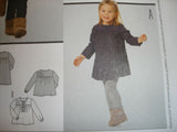 Burda Kids 9503 sewing pattern dress and tunic sizes european 86 - 116