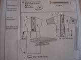 Burda Style 7201 sewing pattern Dress and blouse sizes european 34 - 46