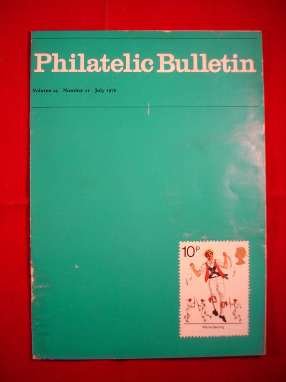 GB Stamps - British Philatelic Bulletin - Vol 13 # 10 - June 1976