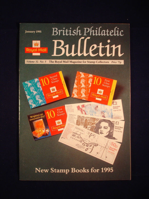 GB Stamps - British Philatelic Bulletin - Vol 32 # 5 - January 1995