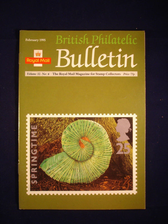 GB Stamps - British Philatelic Bulletin - Vol 32 # 6 - February 1995