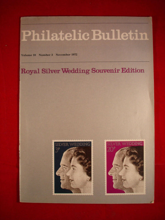 GB Stamps - British Philatelic Bulletin - Vol 10 #3- November 1972