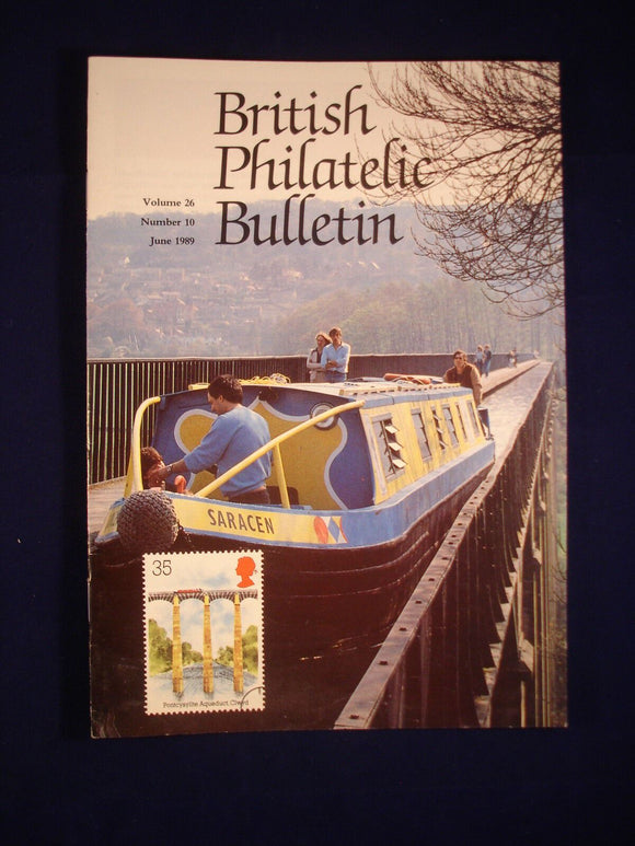 GB Stamps - British Philatelic Bulletin - Vol 26 # 10 - June 1989