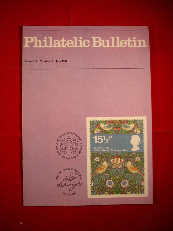 GB Stamps - British Philatelic Bulletin - Vol 19 # 11 - July 1982