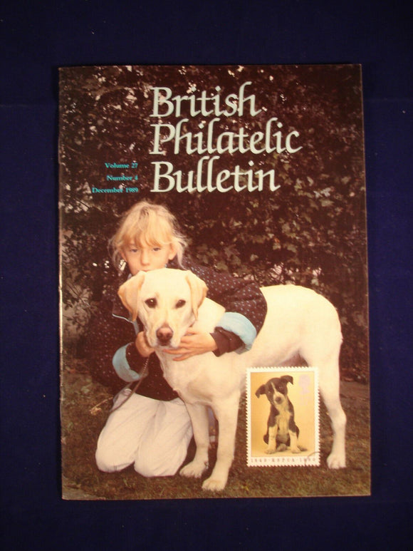 GB Stamps - British Philatelic Bulletin - Vol 27 # 4 - December 1989