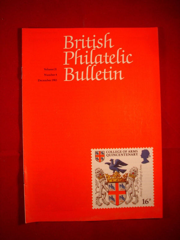 GB Stamps - British Philatelic Bulletin - Vol 21 # 4 - December 1983