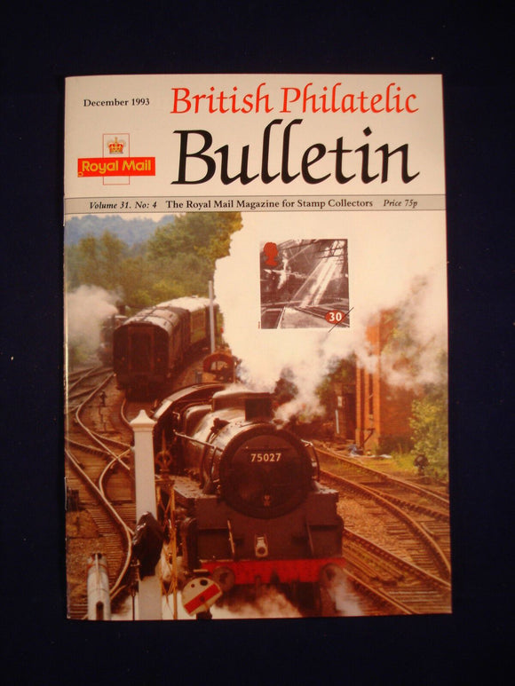 GB Stamps - British Philatelic Bulletin - Vol 31 # 4 - December 1993