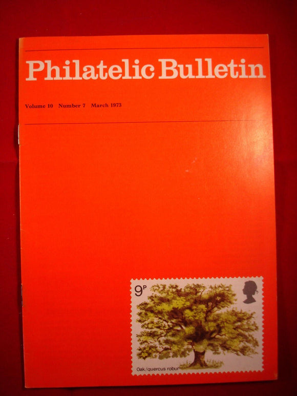 GB Stamps - British Philatelic Bulletin - Vol 10 #7 - March 1973