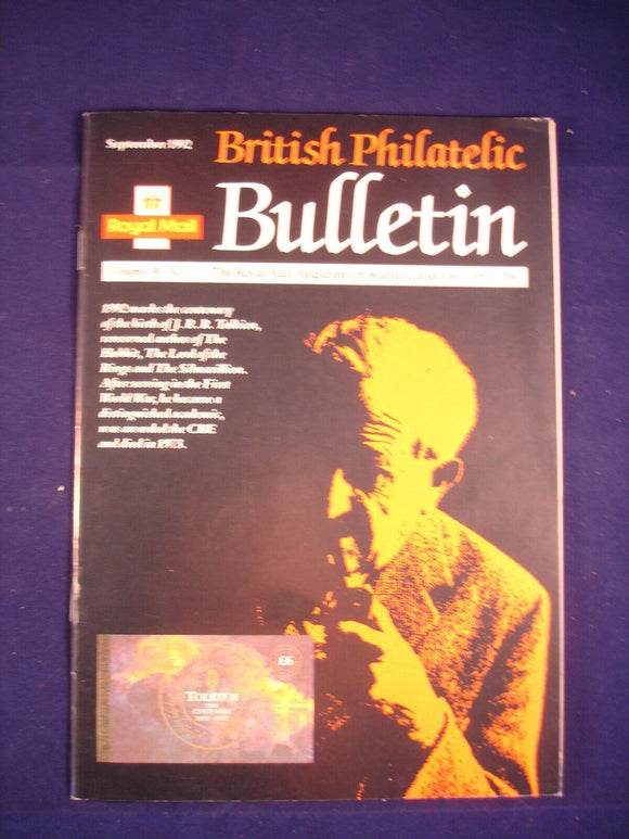GB Stamps - British Philatelic Bulletin -  Vol 30 # 1 - September 1992