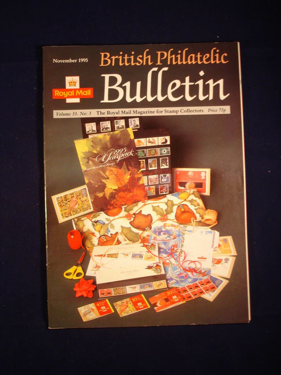 GB Stamps - British Philatelic Bulletin - Vol 33 # 3 - November 1995