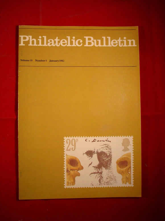 GB Stamps - British Philatelic Bulletin - Vol 19 # 5 - January 1982