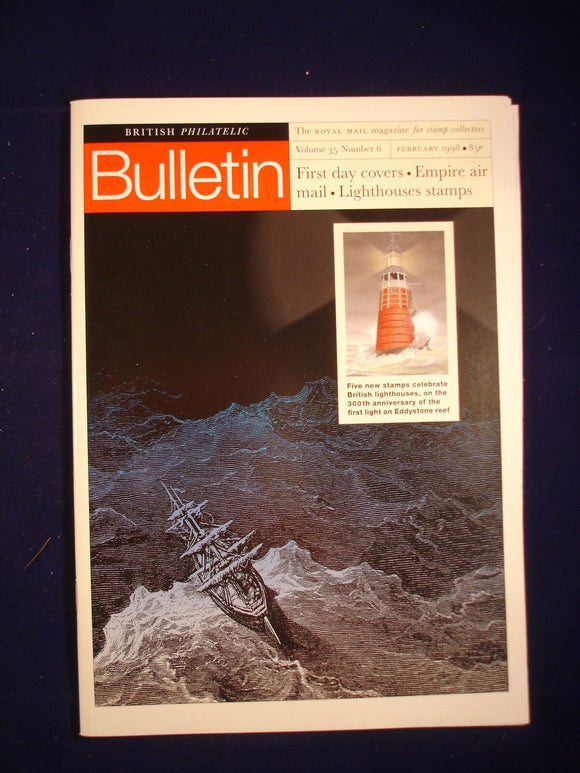 GB Stamps - British Philatelic Bulletin - Vol 35 # 6 - February 1998