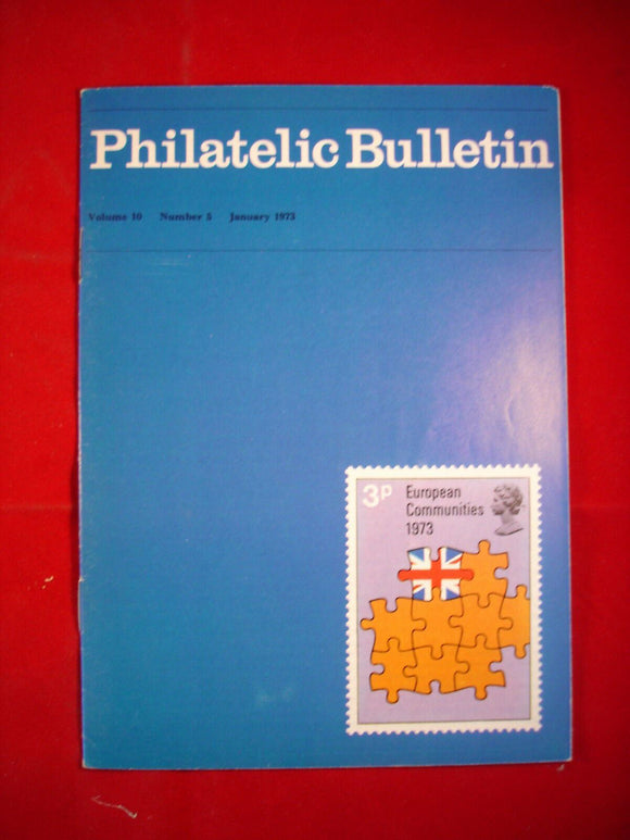 GB Stamps - British Philatelic Bulletin - Vol 10 # 5 - January 1973