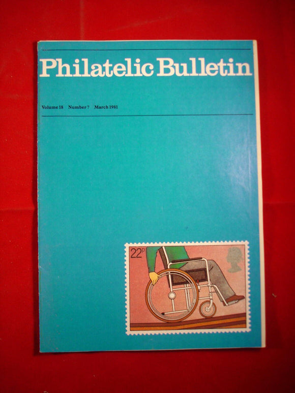 GB Stamps - British Philatelic Bulletin - Vol 18 # 7 - March 1981