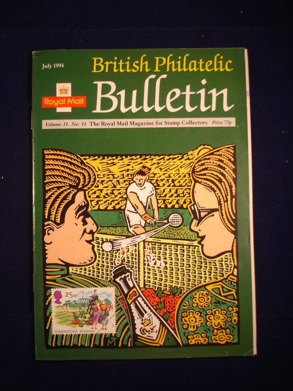 GB Stamps - British Philatelic Bulletin - Vol 31 # 11 - July 1994