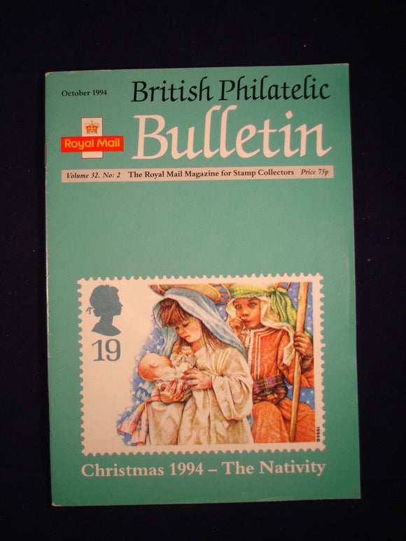 GB Stamps - British Philatelic Bulletin - Vol 32 # 2 - October 1994